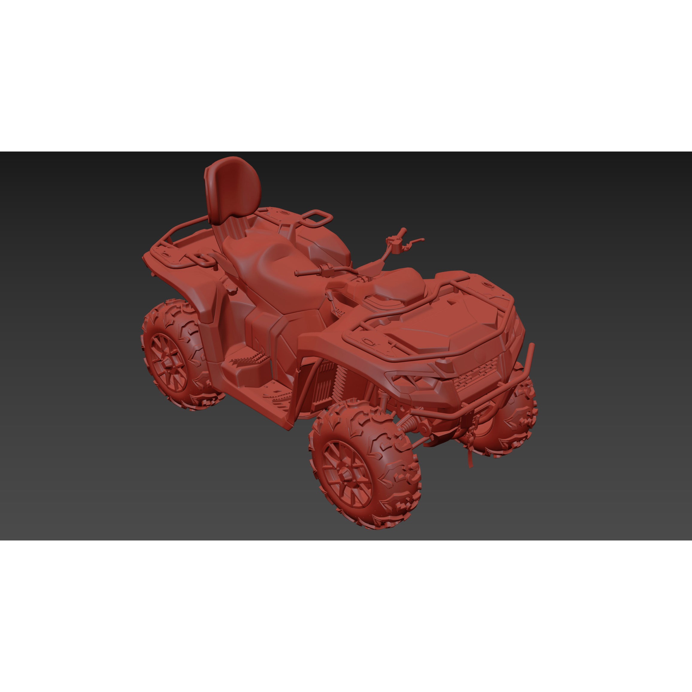 Can-Am Outlander 700 XT - Game-Ready 3D Model - View 48