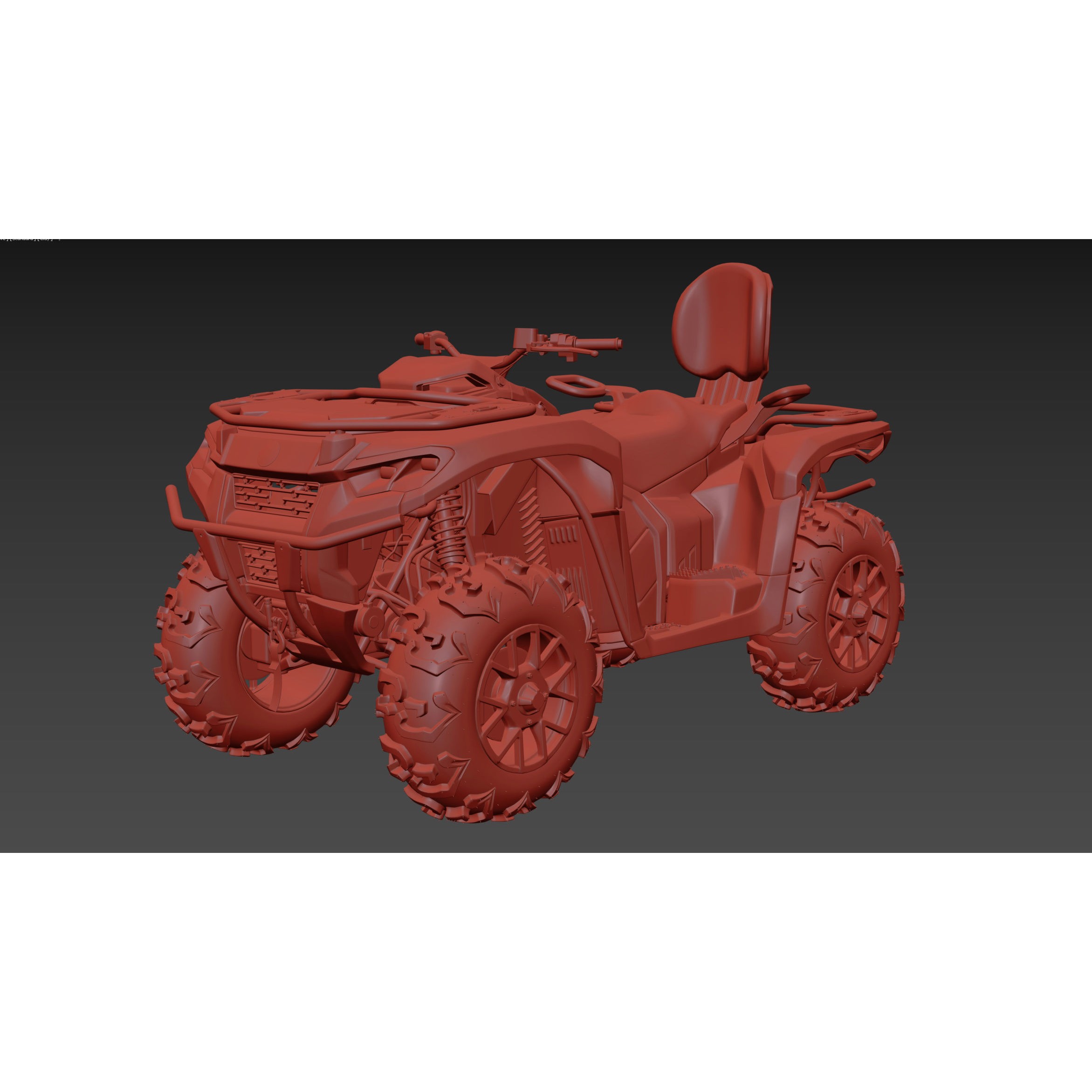 Can-Am Outlander 700 XT - Game-Ready 3D Model - View 49