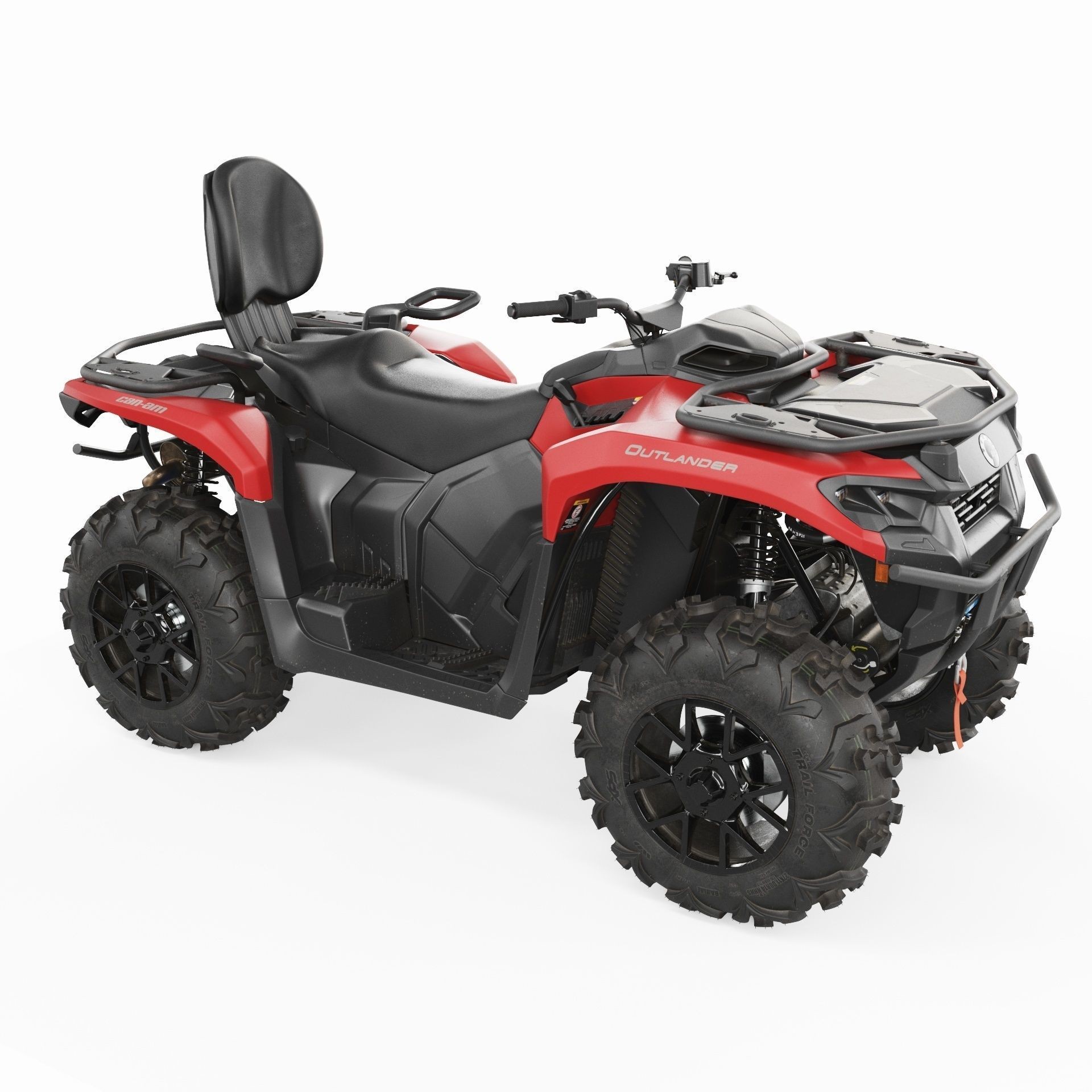 Can-Am Outlander 700 XT - Game-Ready 3D Model - View 8
