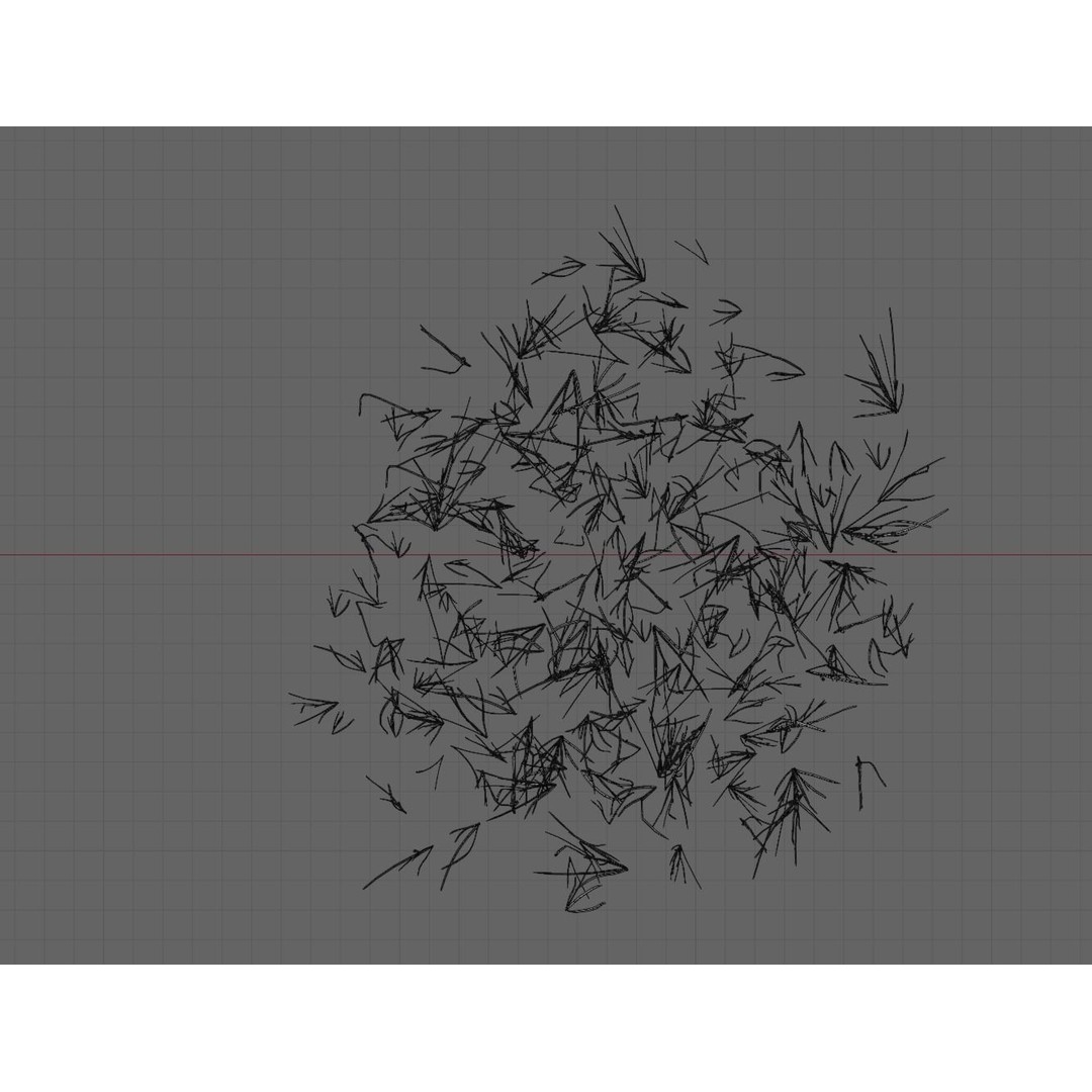 Realistic Grass 3D Model – PBR Animated Grass Patches, FBX, OBJ - View 14