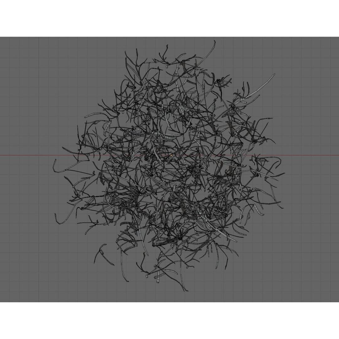 Realistic Grass 3D Model – PBR Animated Grass Patches, FBX, OBJ - View 15