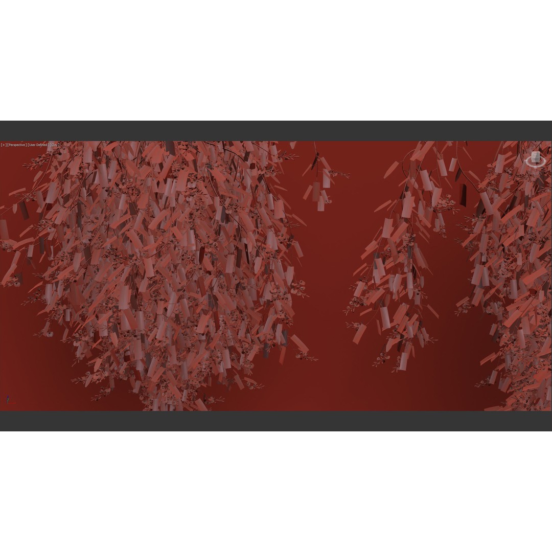 Hardenbergia violacea 3D Model – Purple Coral Pea, FBX, PBR Textures - View 15