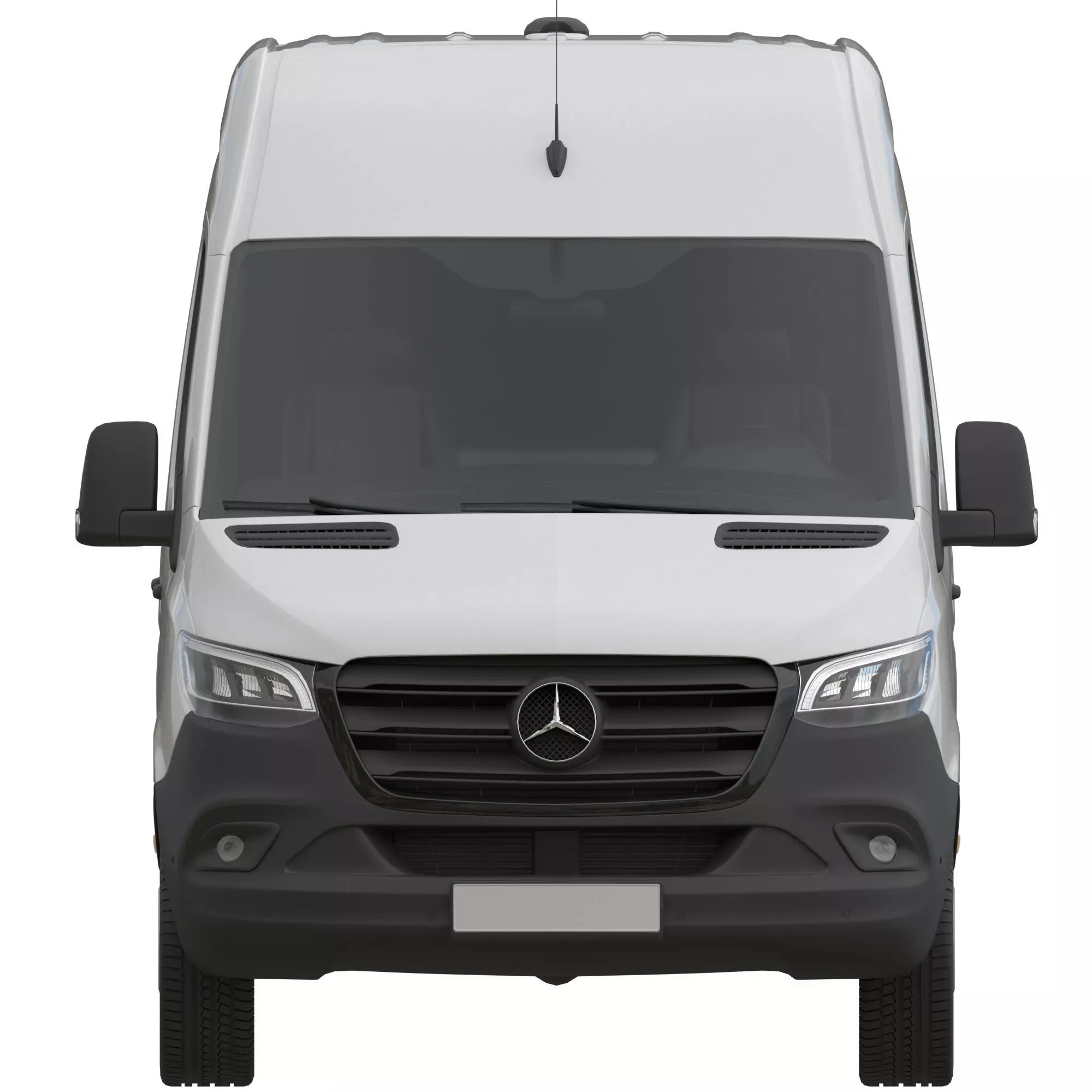 Mercedes-Benz Sprinter Long High Roof - Detailed Interior 3D Model - View 10