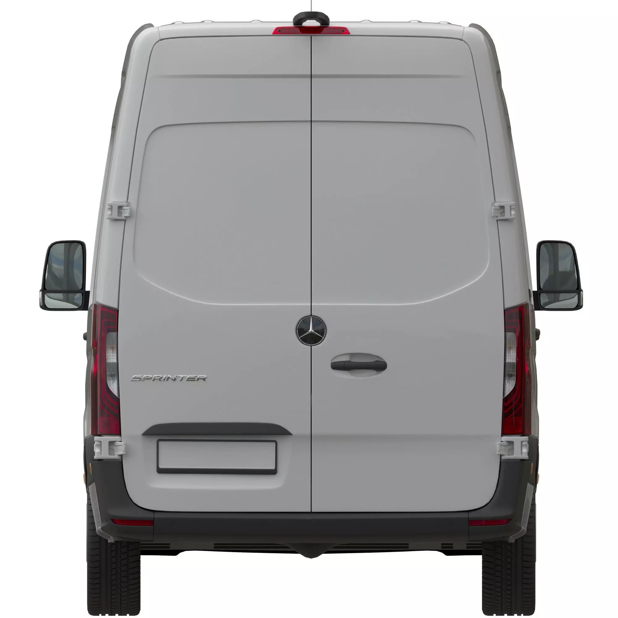 Mercedes-Benz Sprinter Long High Roof - Detailed Interior 3D Model - View 11