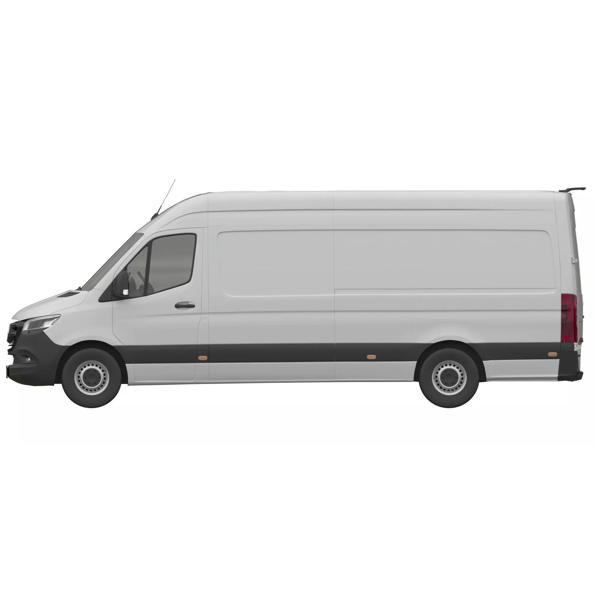 Mercedes-Benz Sprinter Long High Roof - Detailed Interior 3D Model - View 13