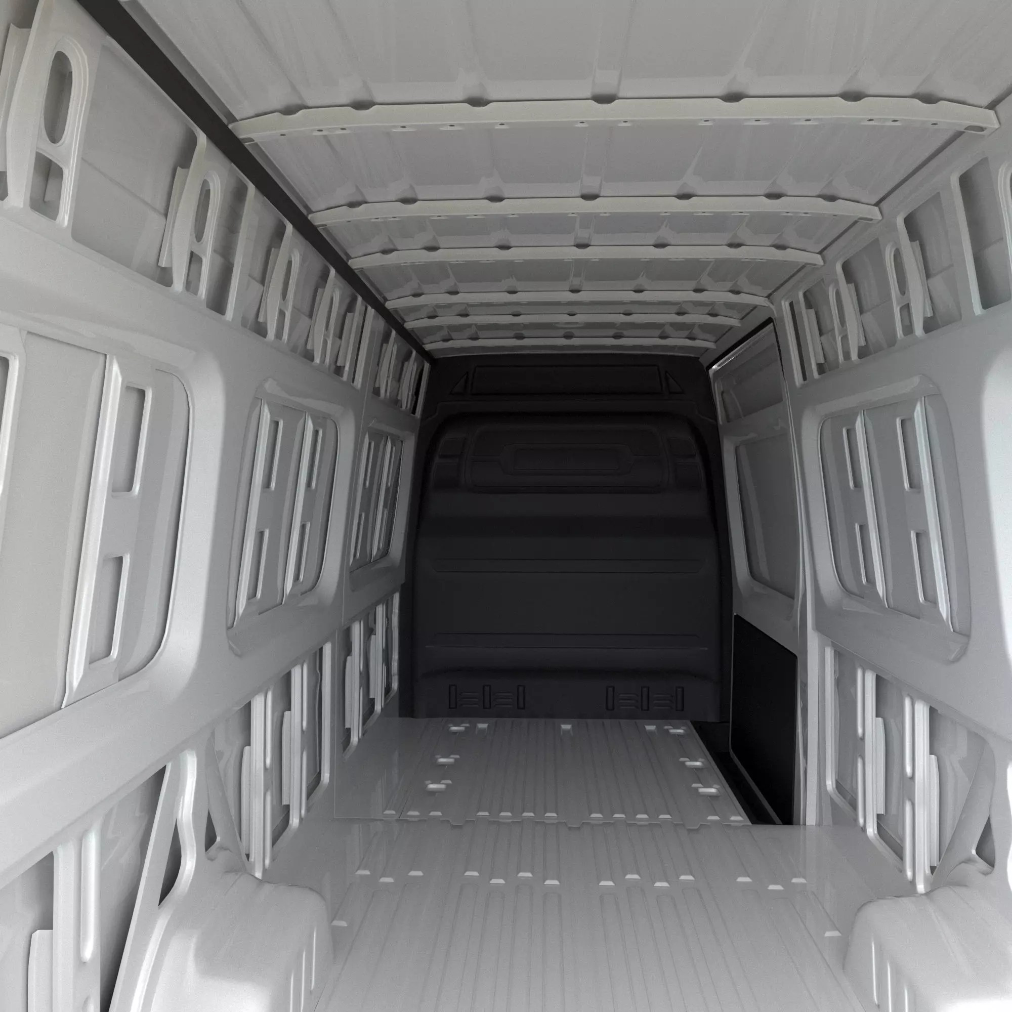 Mercedes-Benz Sprinter Long High Roof - Detailed Interior 3D Model - View 29