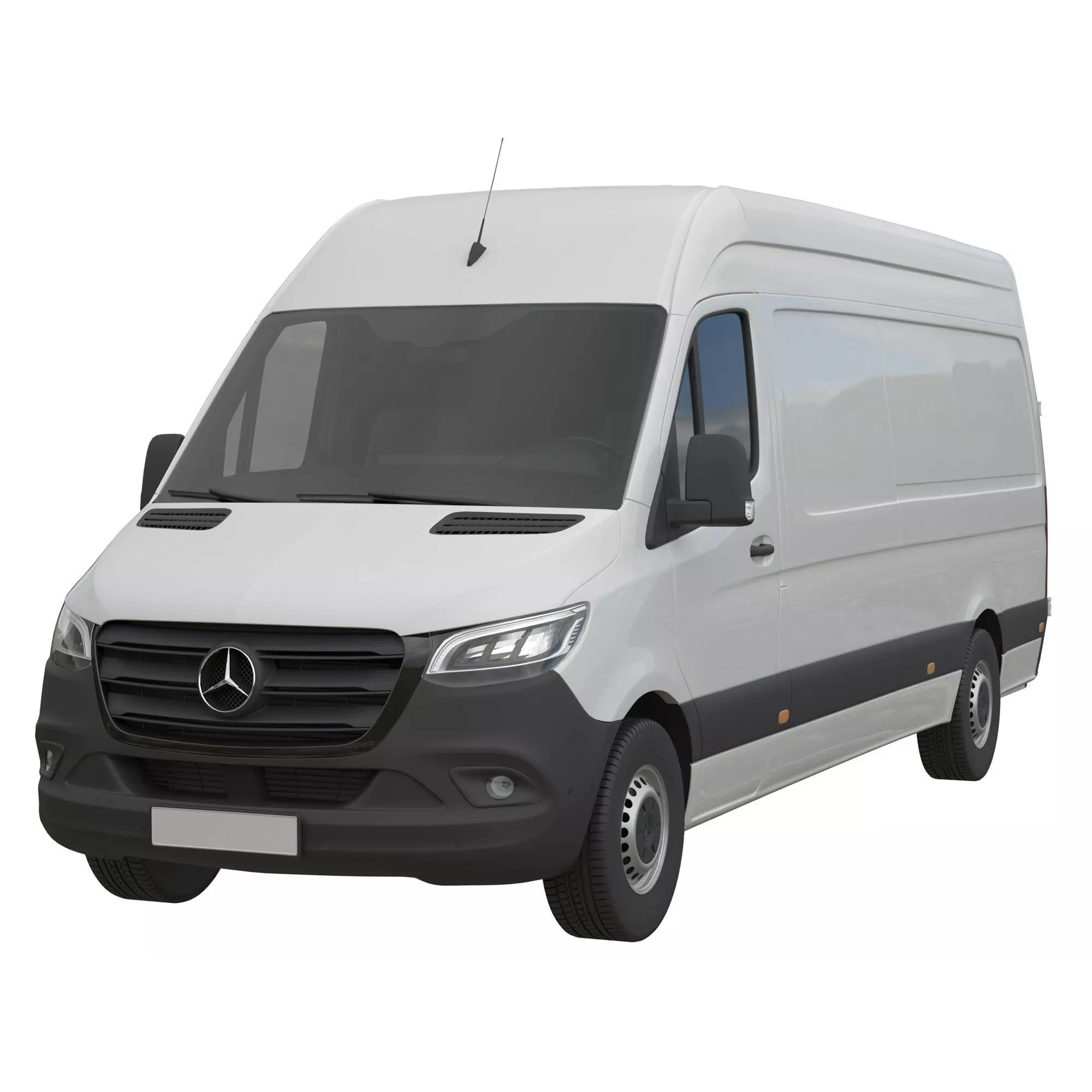 Mercedes-Benz Sprinter Long High Roof - Detailed Interior 3D Model - View 4