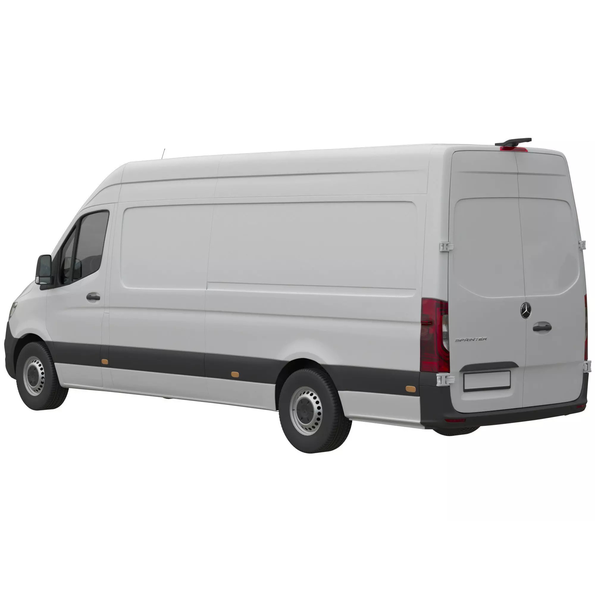 Mercedes-Benz Sprinter Long High Roof - Detailed Interior 3D Model - View 5