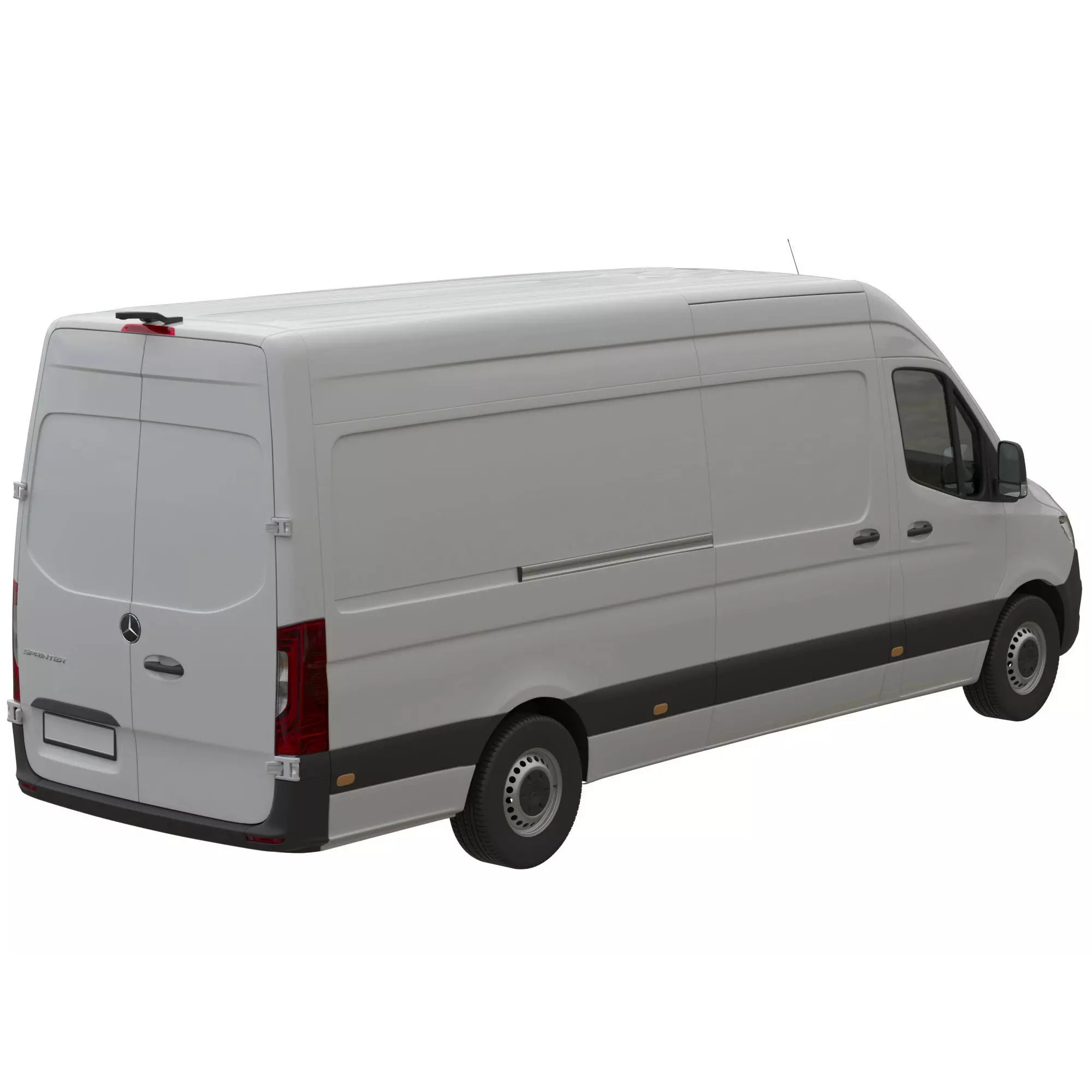 Mercedes-Benz Sprinter Long High Roof - Detailed Interior 3D Model - View 7