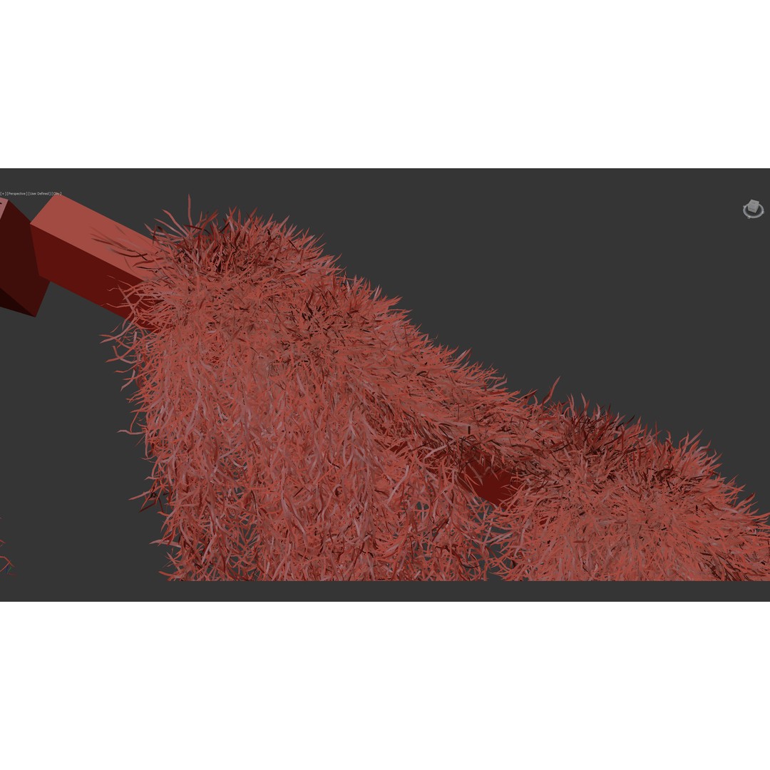 Tillandsia usneoides 3D Model – Spanish Moss, PBR Textures, FBX - View 15