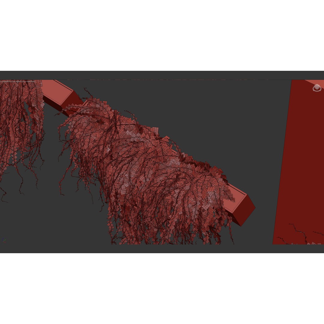 Adiantum Common Maidenhair Fern 3D Model – PBR Textured Plant, FBX