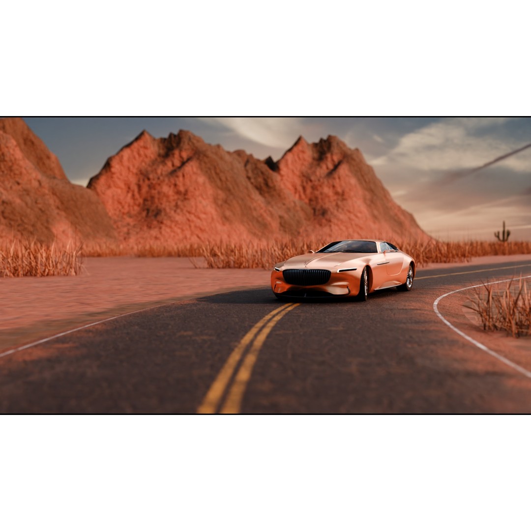 Desert 3D Model – Detailed Landscape Asset, PBR Textured Formats - View 12