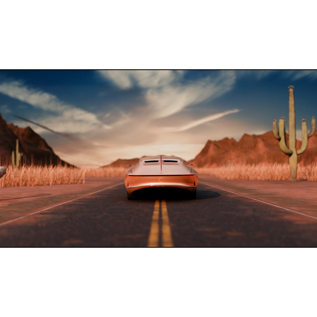 Desert 3D Model – Detailed Landscape Asset, PBR Textured Formats - View 19