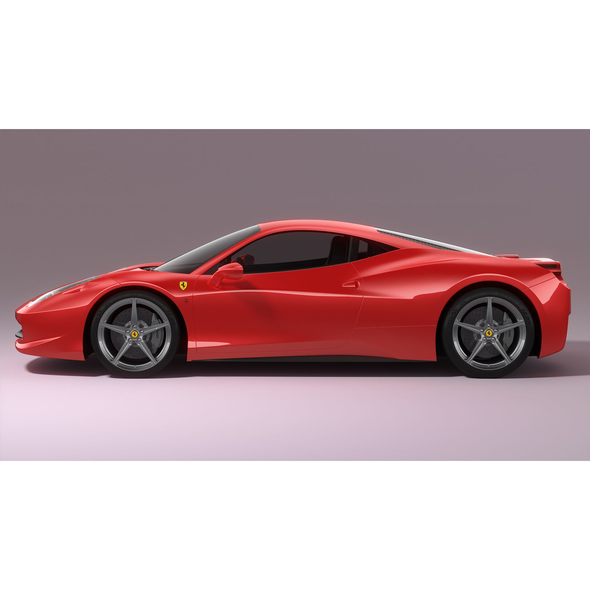 Ferrari 458 Italia - Detailed 3D Model - View 10