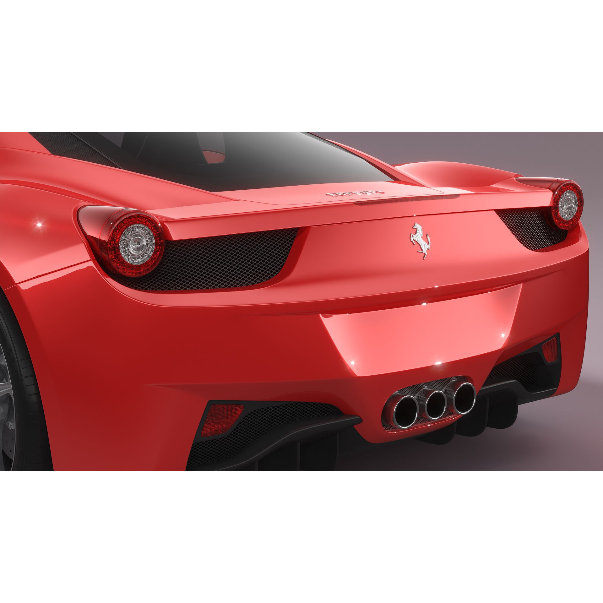 Ferrari 458 Italia - Detailed 3D Model - View 14