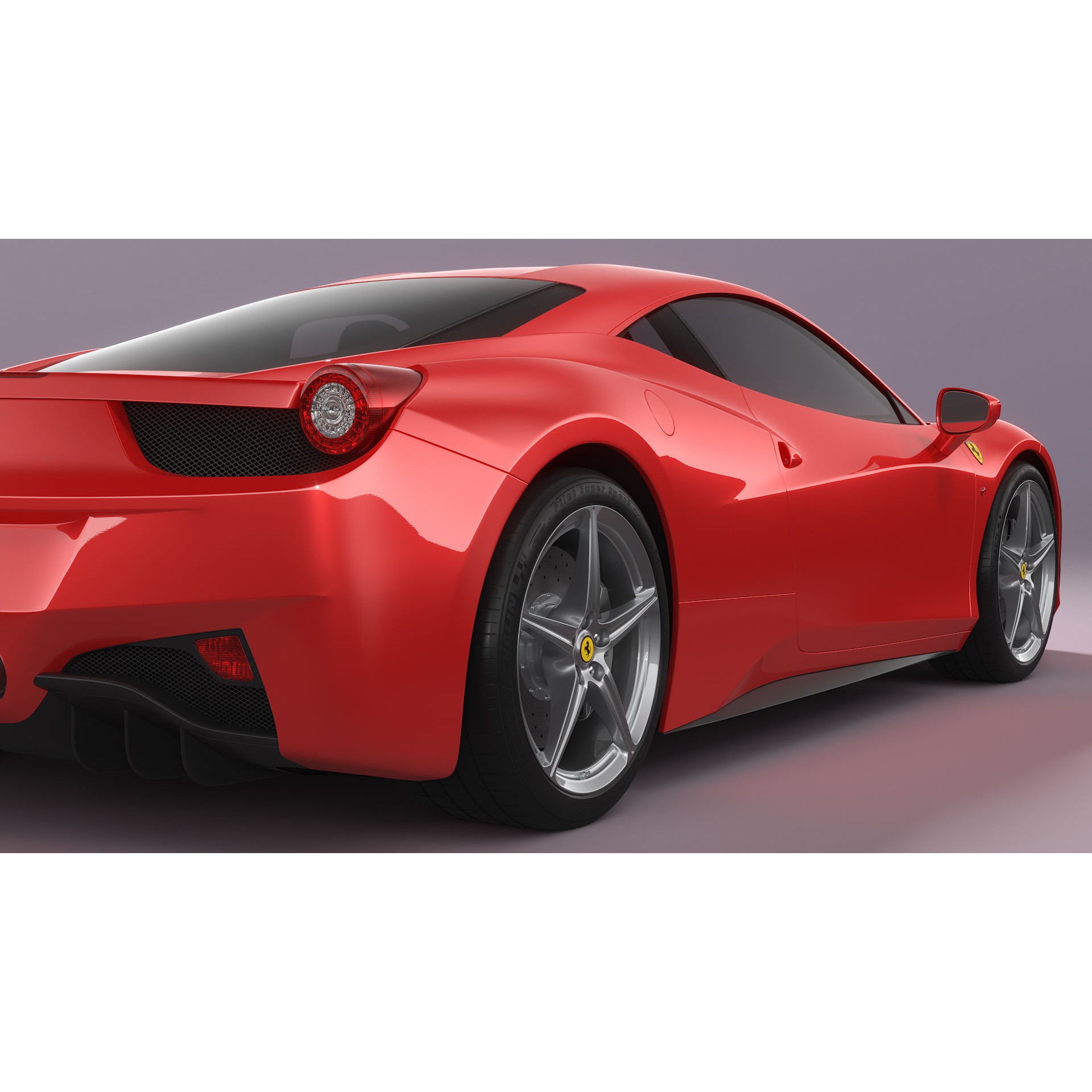 Ferrari 458 Italia - Detailed 3D Model - View 18