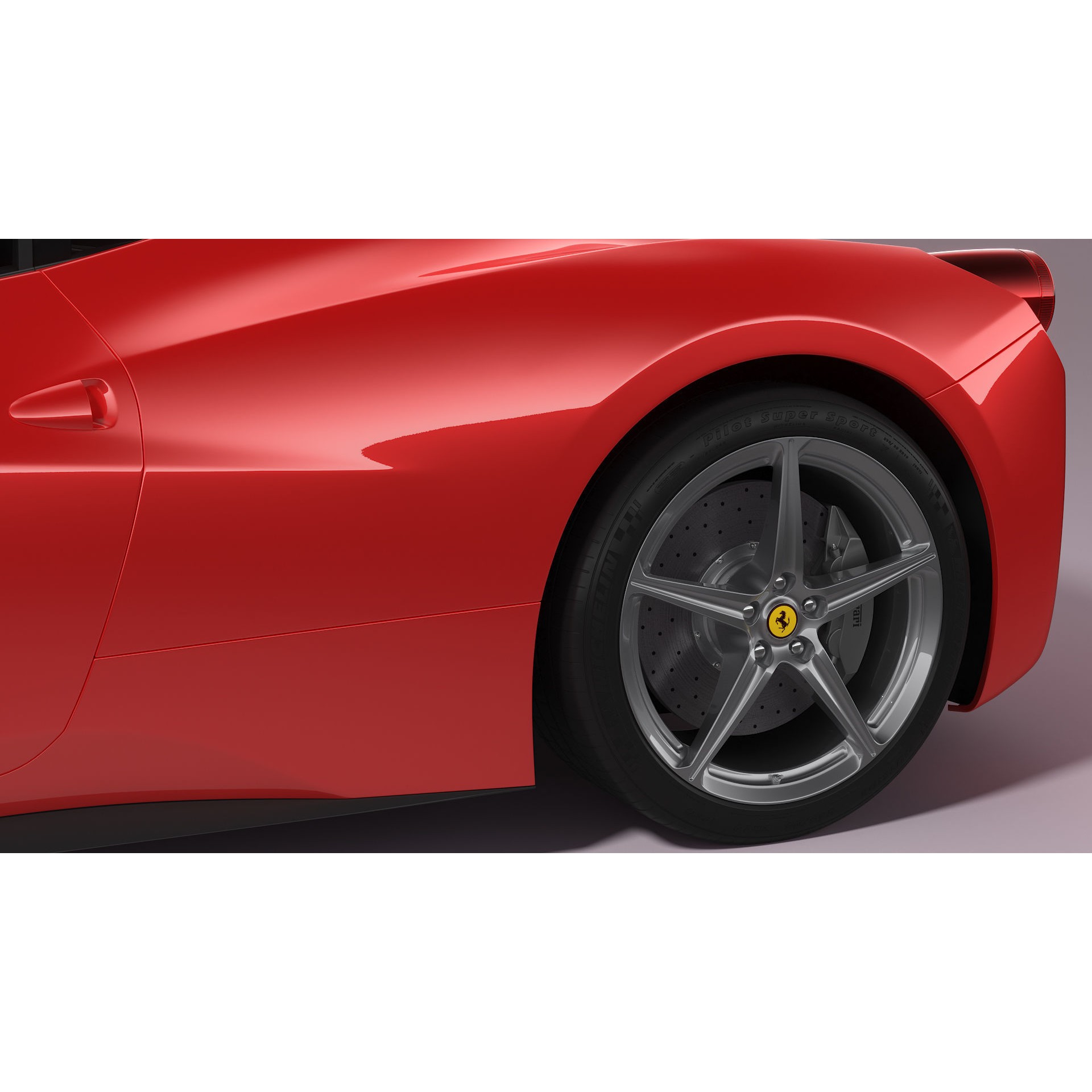 Ferrari 458 Italia - Detailed 3D Model - View 19