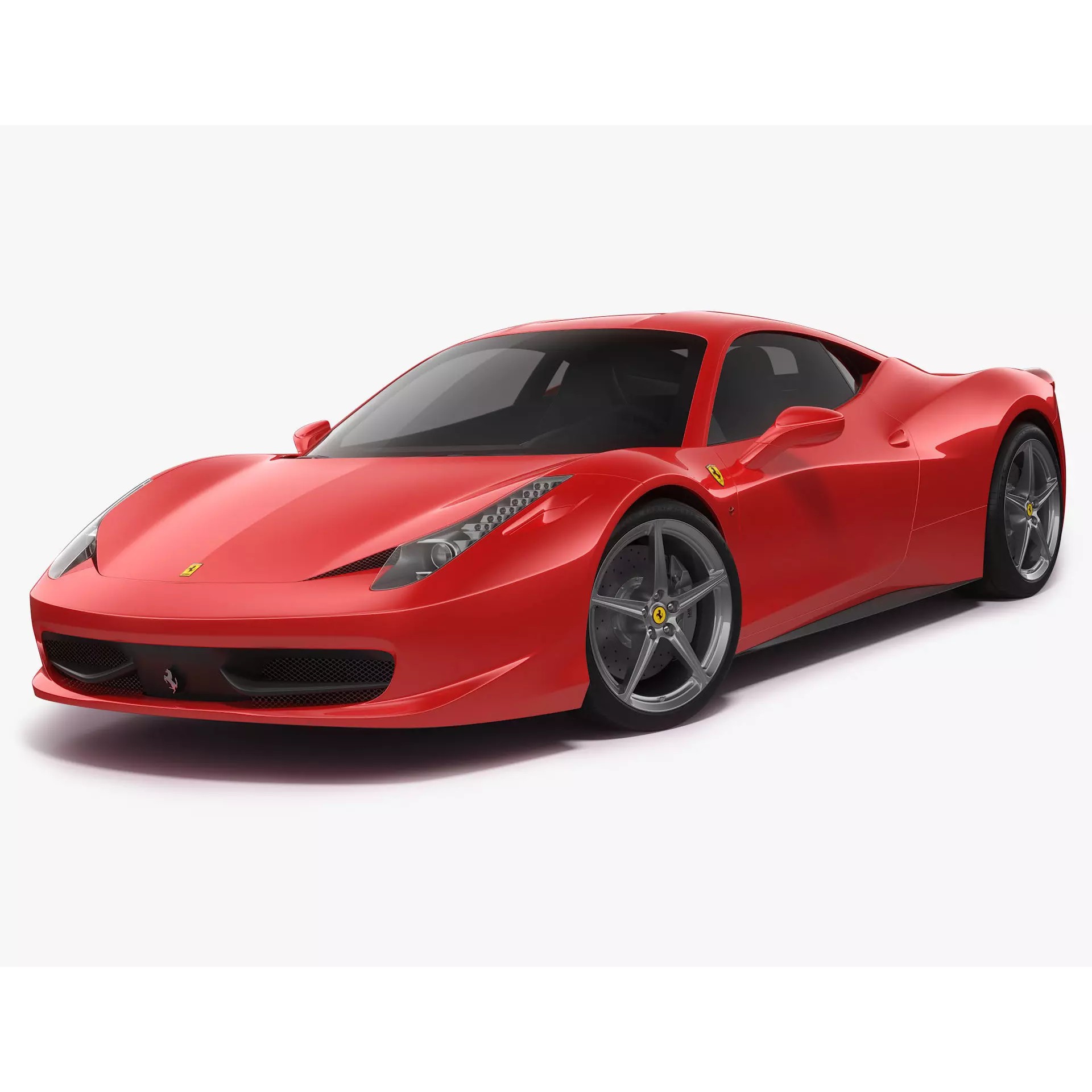 Ferrari 458 Italia - Detailed 3D Model - View 2