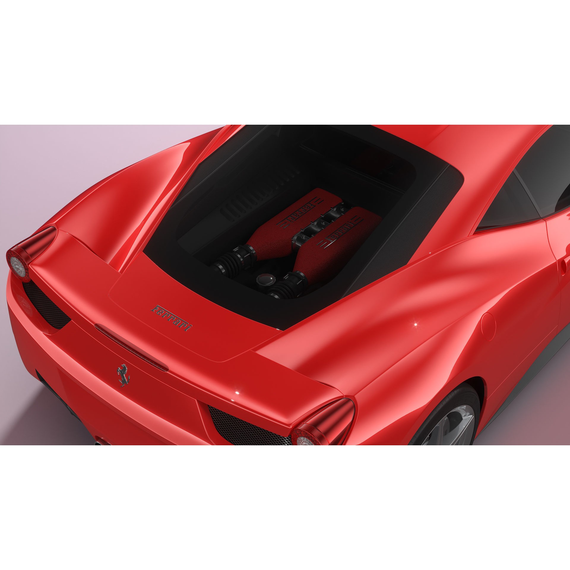 Ferrari 458 Italia - Detailed 3D Model - View 20