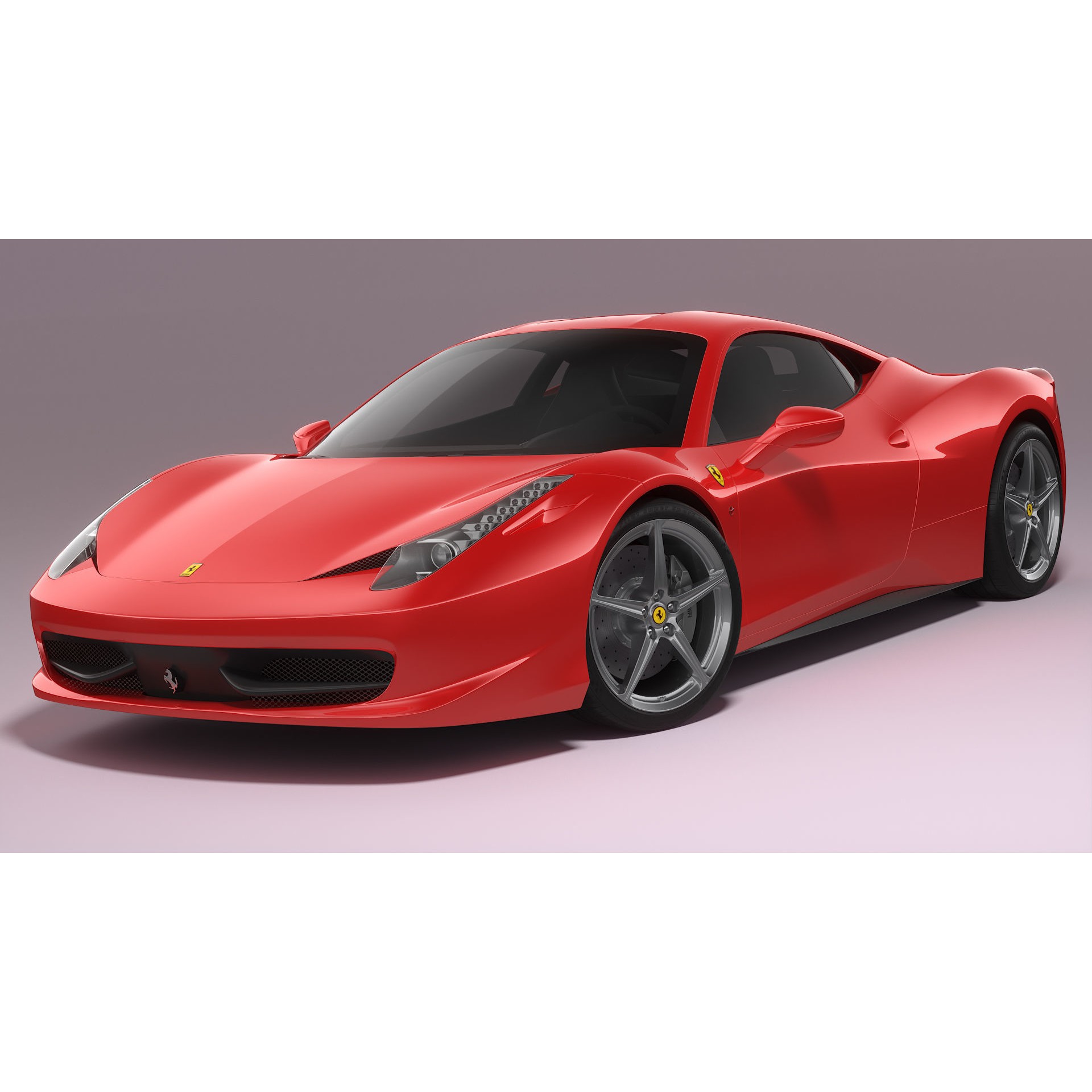 Ferrari 458 Italia - Detailed 3D Model - View 3