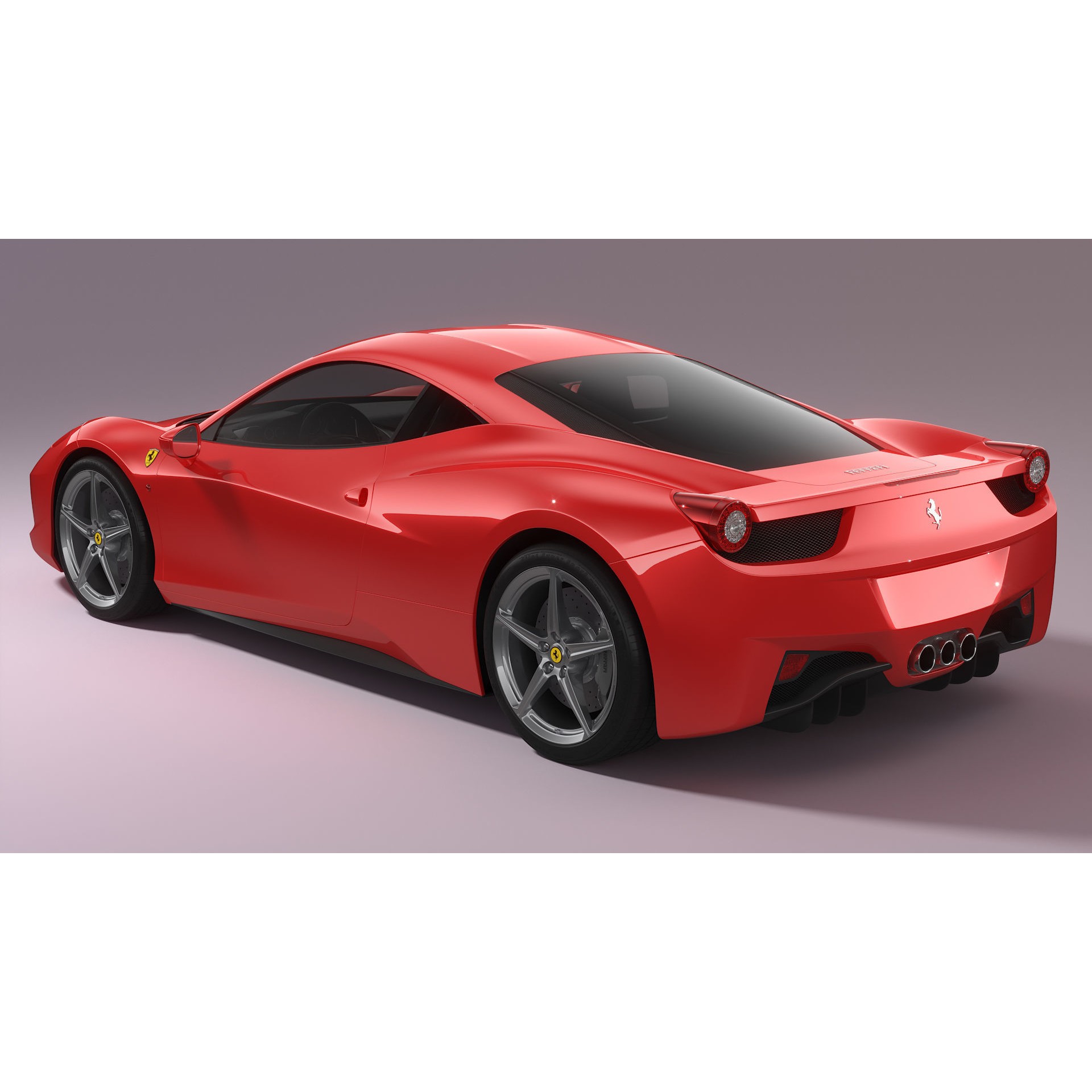 Ferrari 458 Italia - Detailed 3D Model - View 5