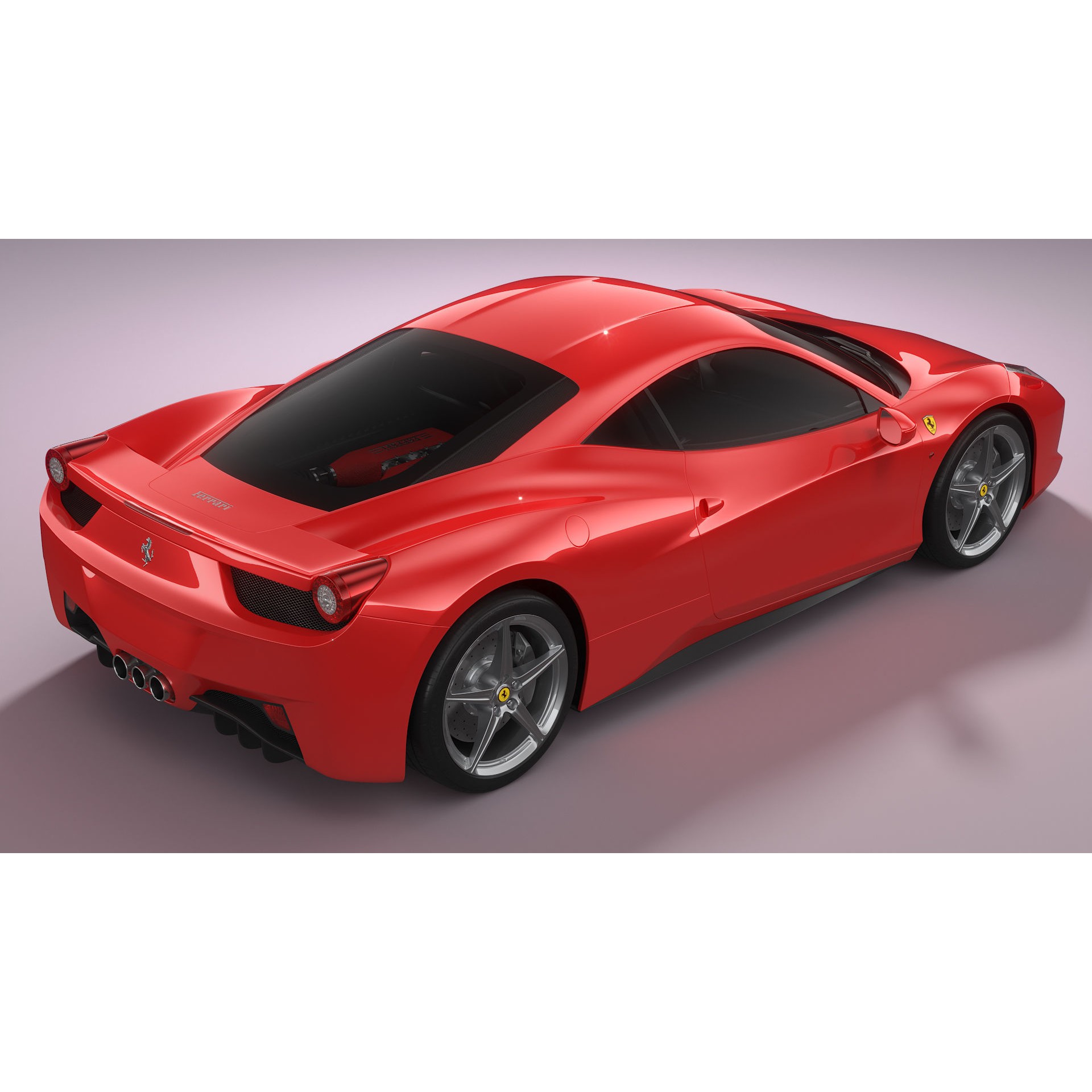 Ferrari 458 Italia - Detailed 3D Model - View 6