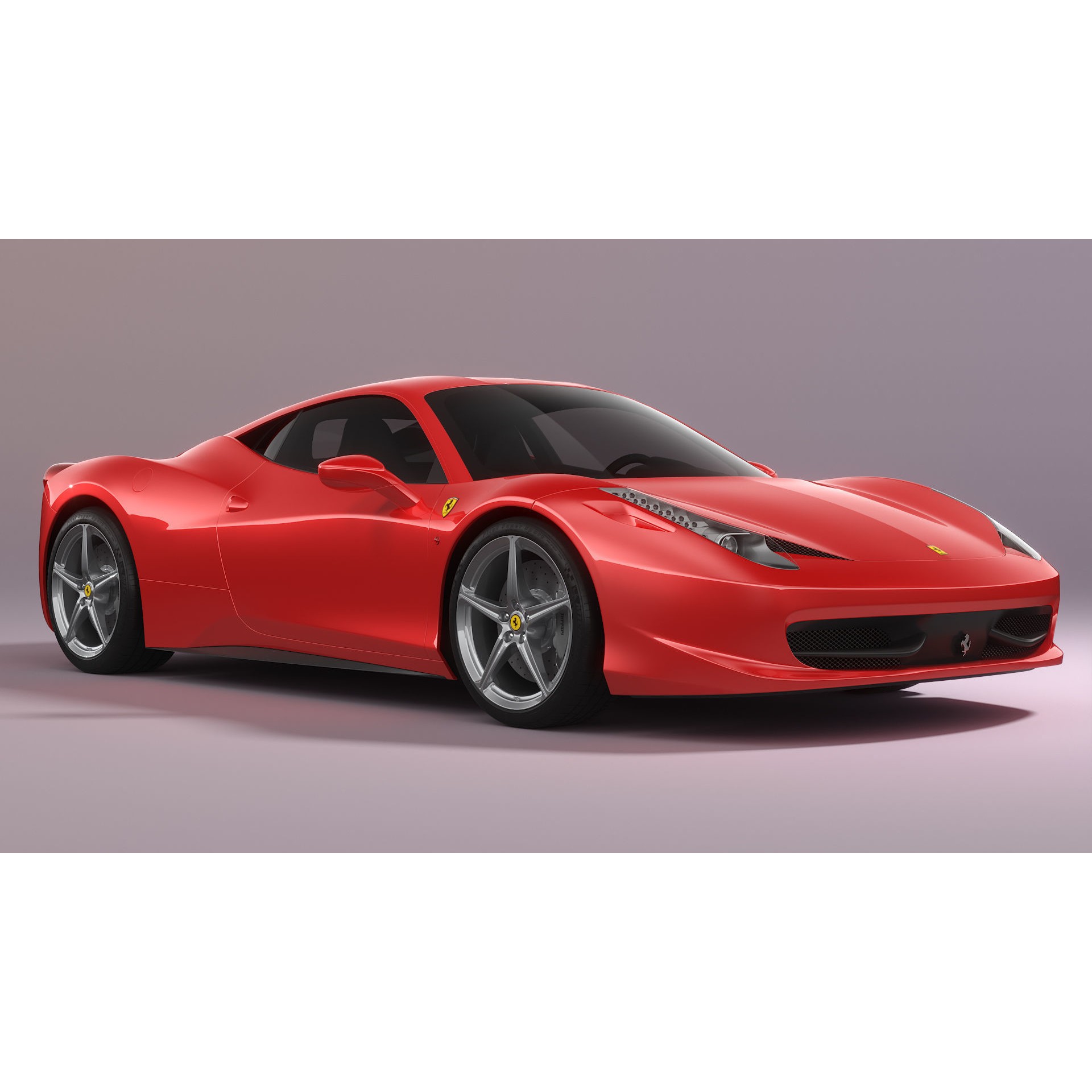 Ferrari 458 Italia - Detailed 3D Model - View 7