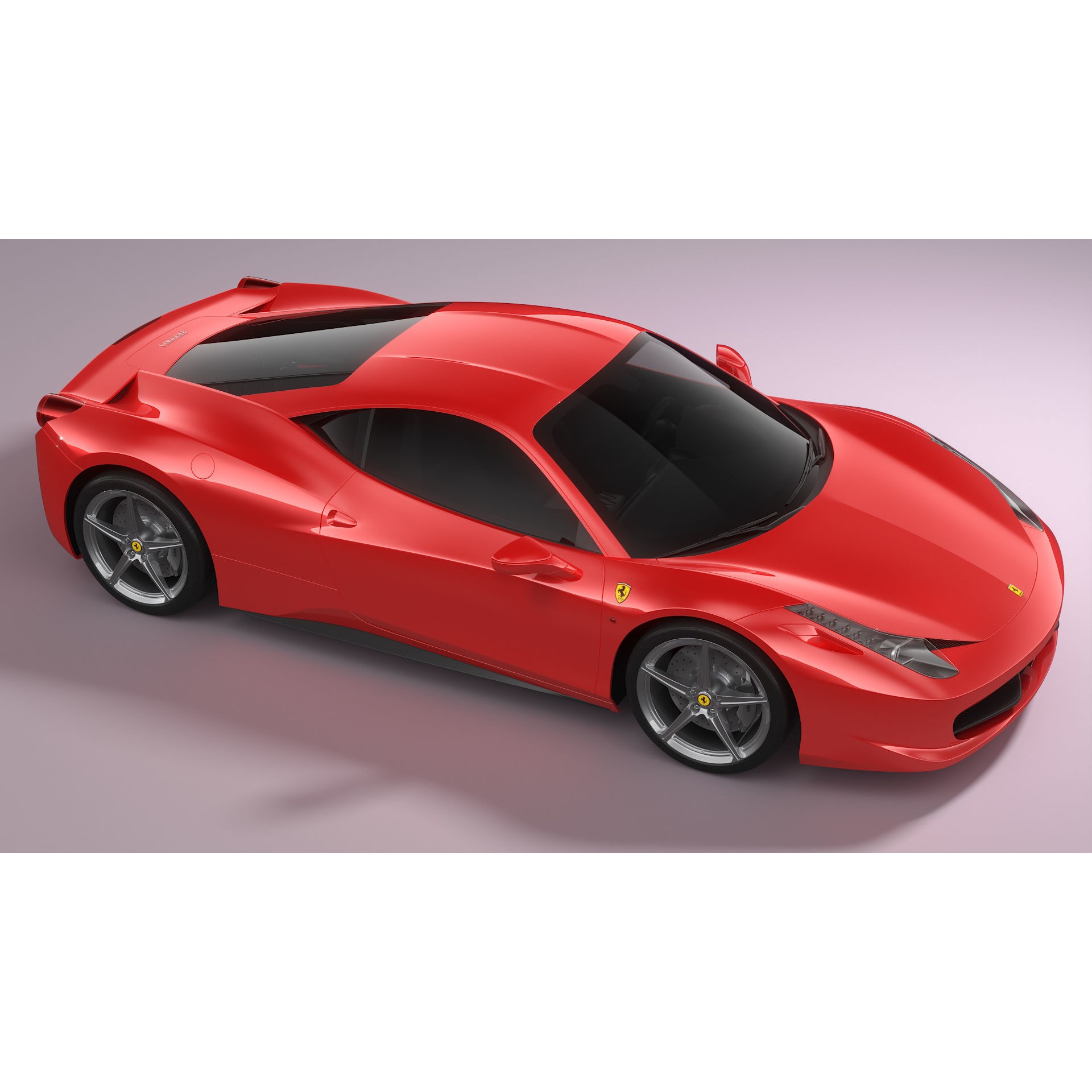 Ferrari 458 Italia - Detailed 3D Model - View 8