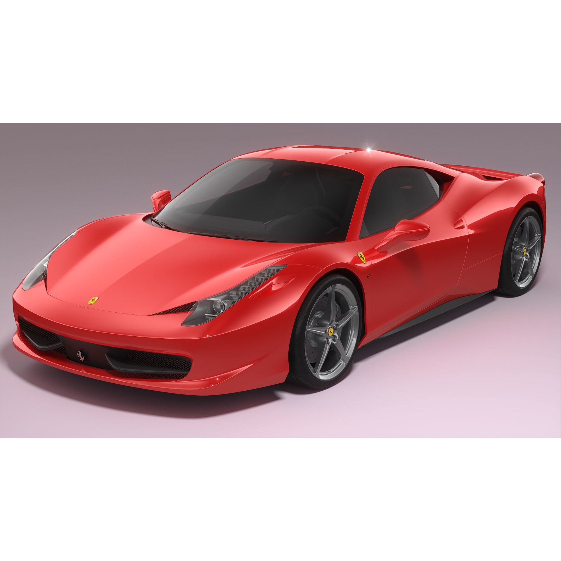 Ferrari 458 Italia - Detailed 3D Model - View 9
