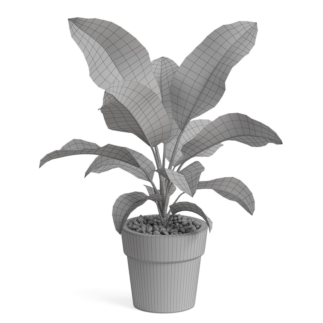 Plants Collection 765 3D Model – High Quality PBR Assets, FBX, OBJ - View 5