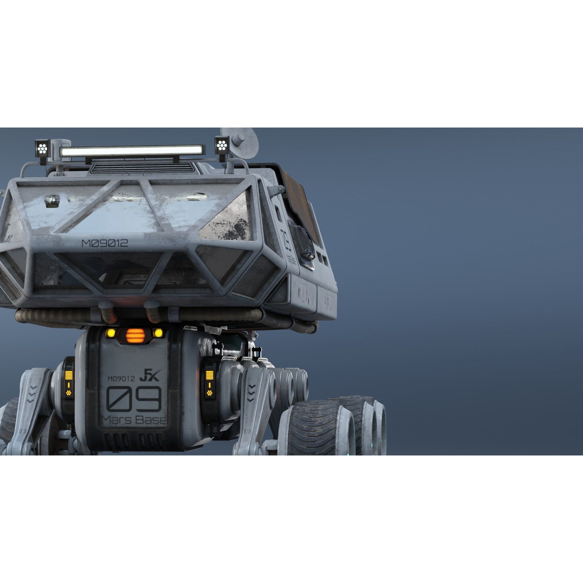 Mars Rovers Series - Game-Ready 3D Model - View 11