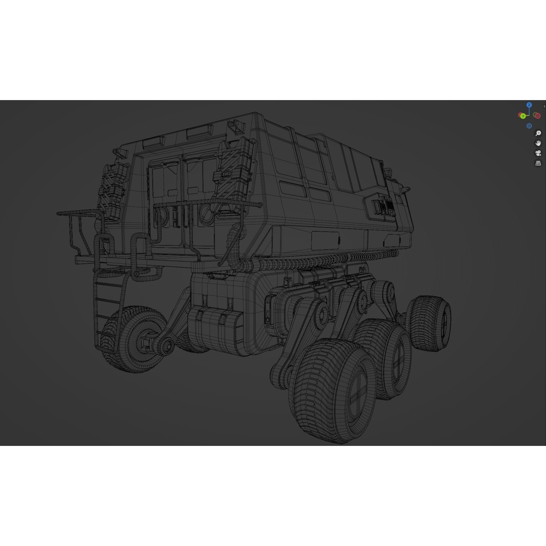 Mars Rovers Series - Game-Ready 3D Model - View 12