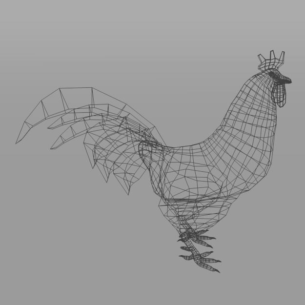 25 Farm Animal 3D Model – Low Poly Collection, FBX, OBJ, Game Ready - View 133