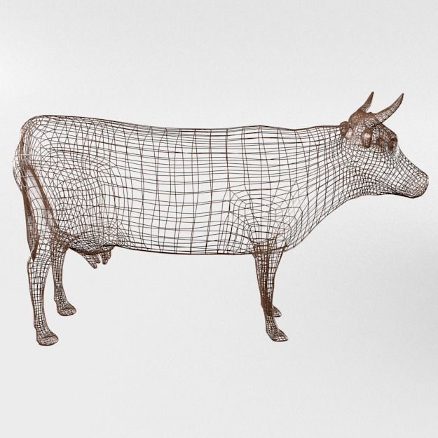 25 Farm Animal 3D Model – Low Poly Collection, FBX, OBJ, Game Ready - View 31