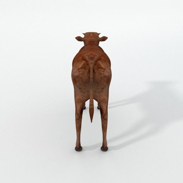 25 Farm Animal 3D Model – Low Poly Collection, FBX, OBJ, Game Ready - View 48