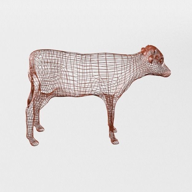25 Farm Animal 3D Model – Low Poly Collection, FBX, OBJ, Game Ready - View 49