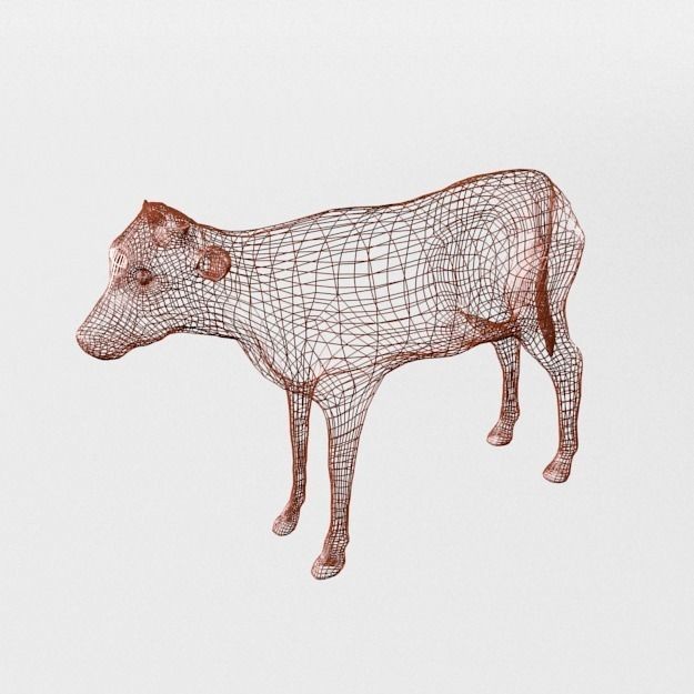 25 Farm Animal 3D Model – Low Poly Collection, FBX, OBJ, Game Ready - View 50
