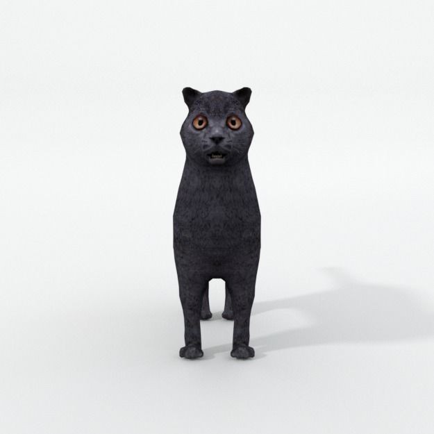 25 Farm Animal 3D Model – Low Poly Collection, FBX, OBJ, Game Ready - View 54