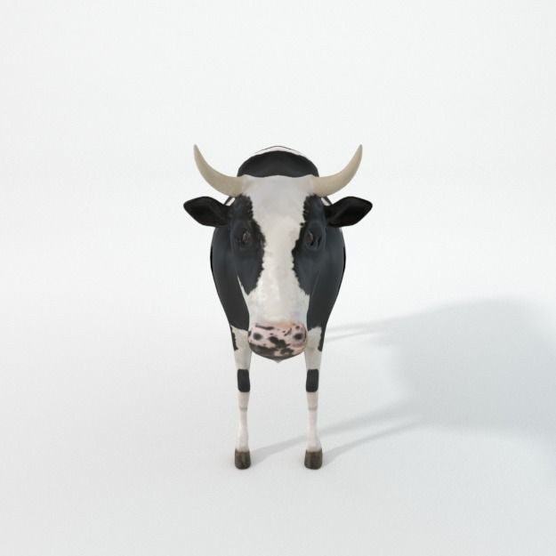 25 Farm Animal 3D Model – Low Poly Collection, FBX, OBJ, Game Ready - View 58