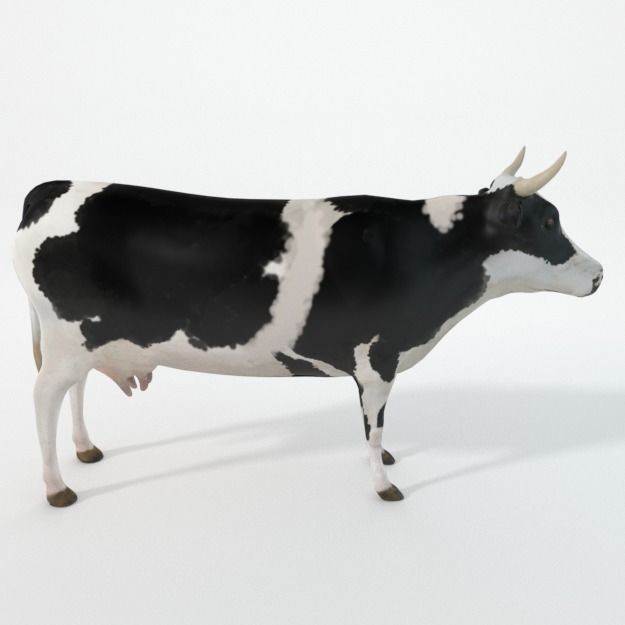 25 Farm Animal 3D Model – Low Poly Collection, FBX, OBJ, Game Ready - View 59