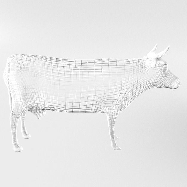 25 Farm Animal 3D Model – Low Poly Collection, FBX, OBJ, Game Ready - View 62