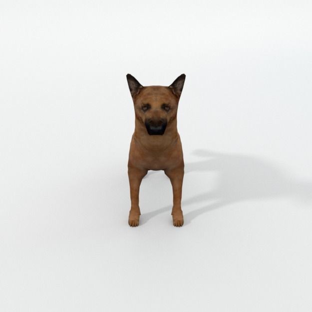 25 Farm Animal 3D Model – Low Poly Collection, FBX, OBJ, Game Ready - View 81