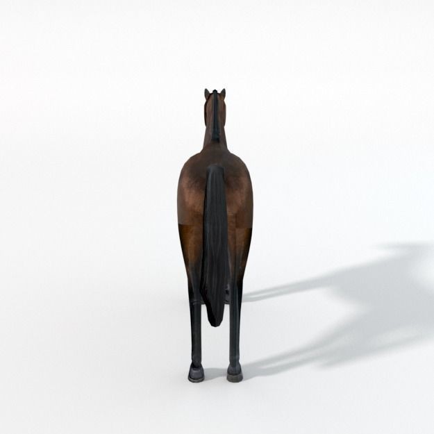 25 Farm Animal 3D Model – Low Poly Collection, FBX, OBJ, Game Ready - View 96