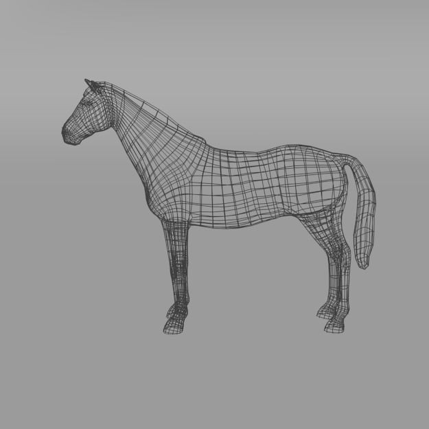 25 Farm Animal 3D Model – Low Poly Collection, FBX, OBJ, Game Ready - View 97