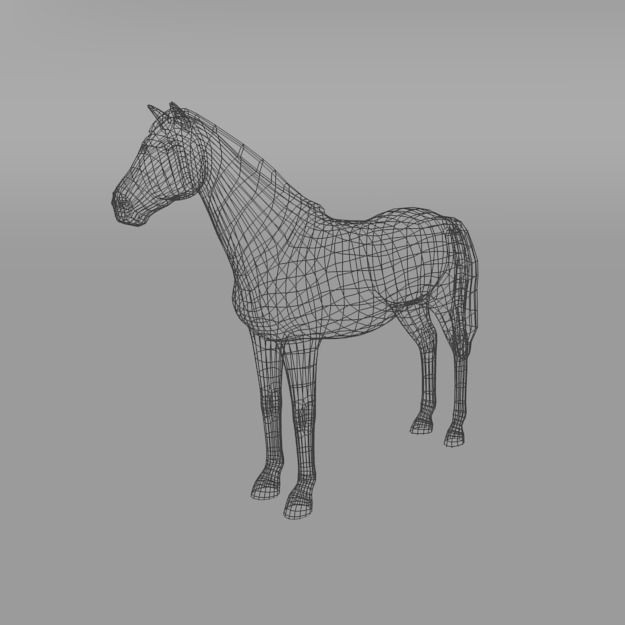 25 Farm Animal 3D Model – Low Poly Collection, FBX, OBJ, Game Ready - View 98