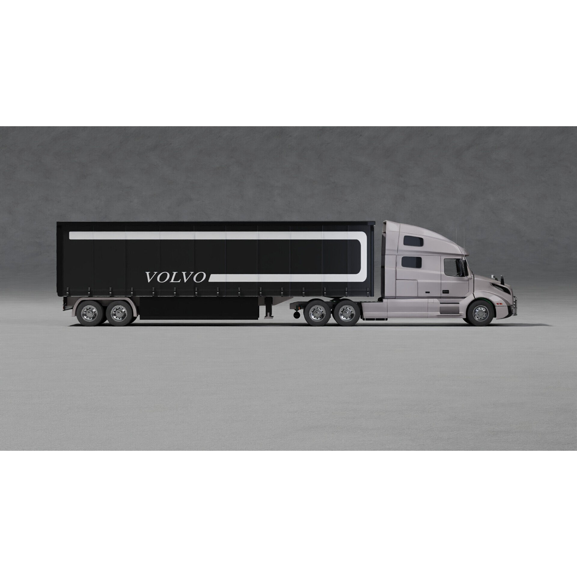 Volvo VNL 760 Truck - Game-Ready 3D Model - View 5