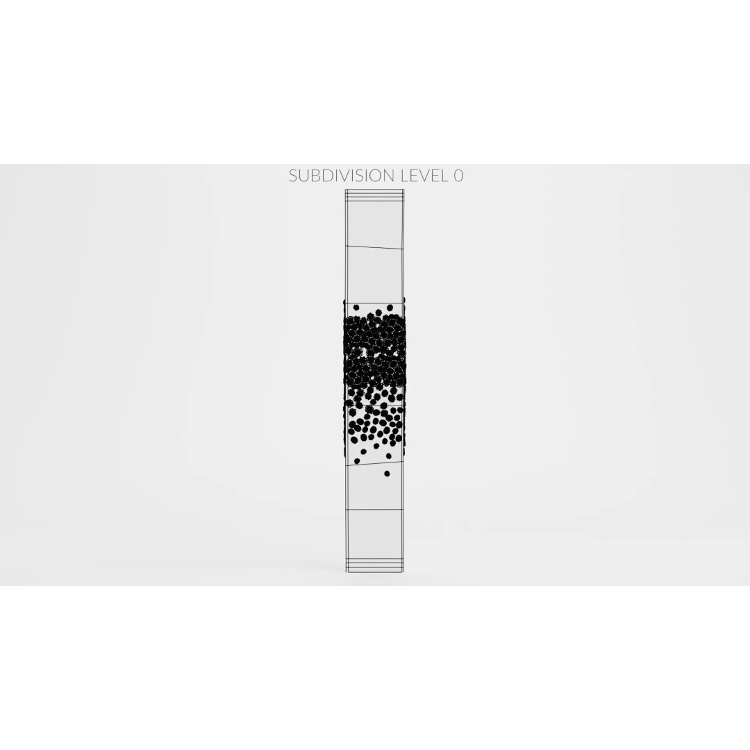Barnacle-Covered Column 3D Model – High Detail PBR Asset for Blender - View 12