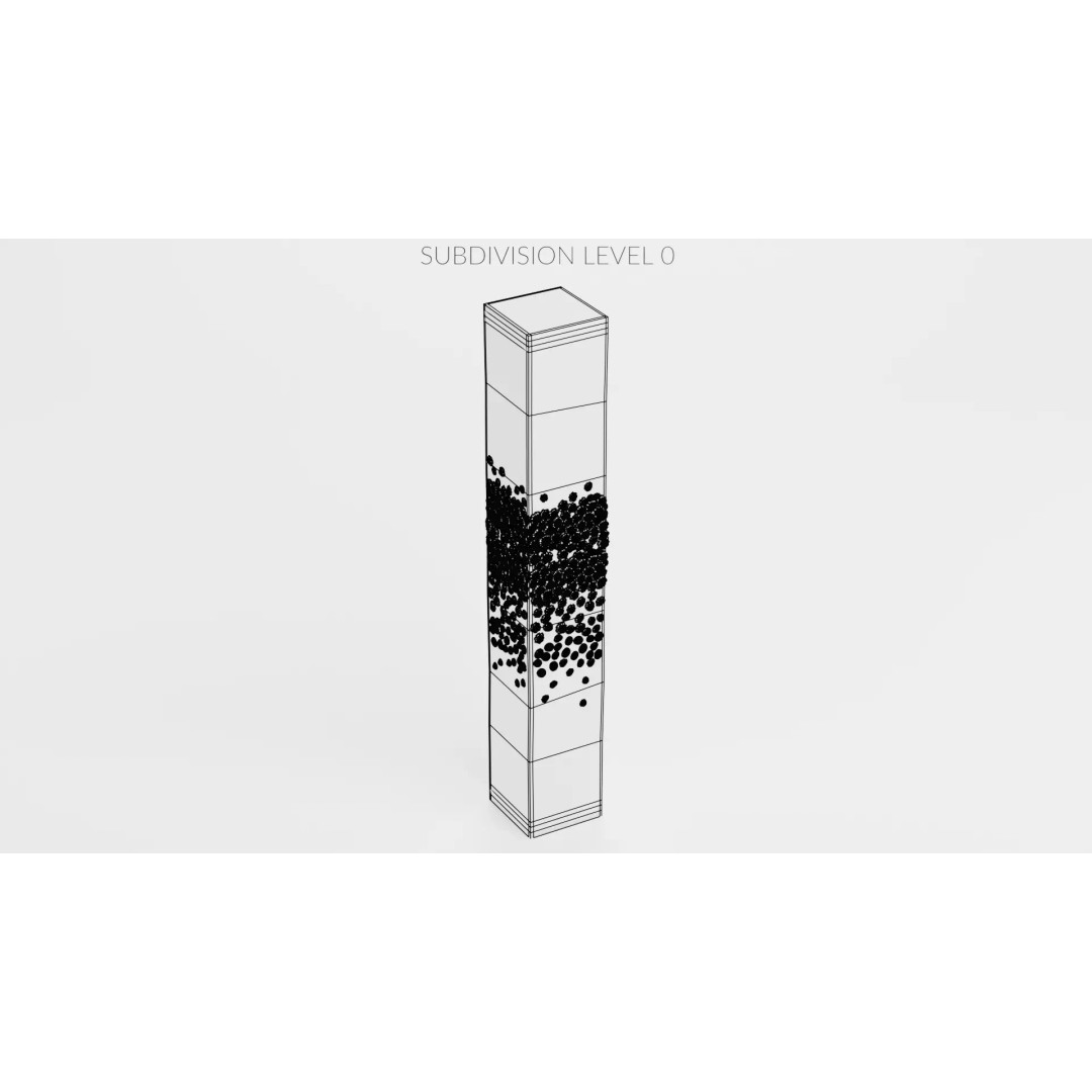 Barnacle-Covered Column 3D Model – High Detail PBR Asset for Blender - View 14