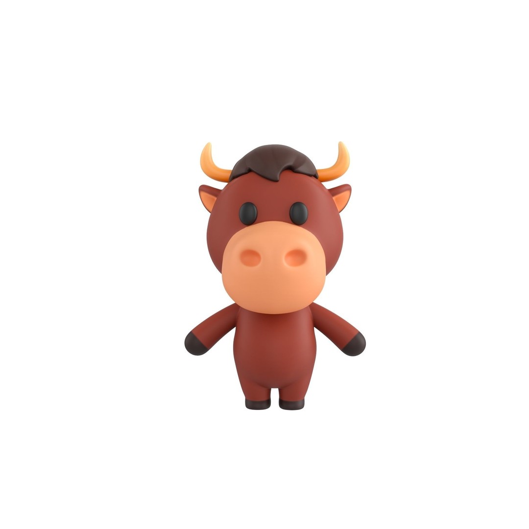 Cartoon Animal Character Pack 3D Model – 28 Cute Mammals, FBX - View 28