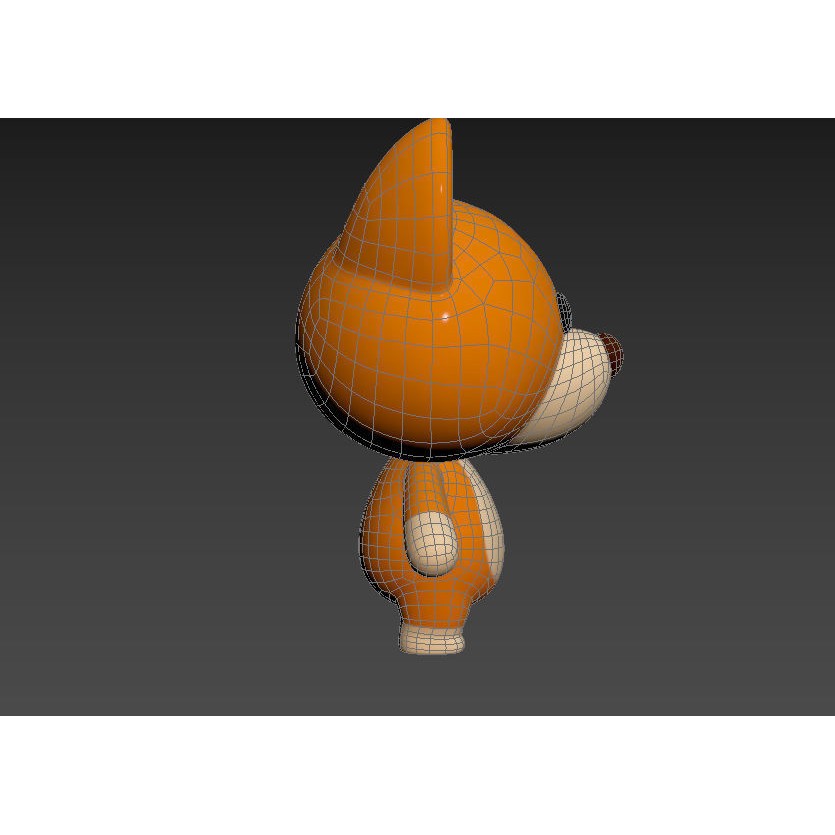 Cartoon Animal Character Pack 3D Model – 28 Cute Mammals, FBX - View 34